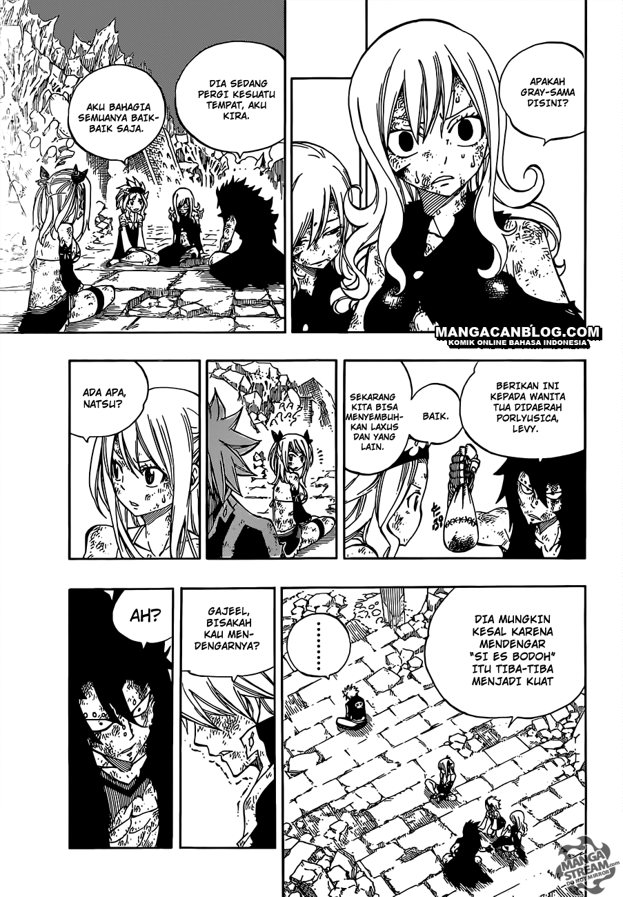 Fairy Tail Chapter 399 - halaman 17