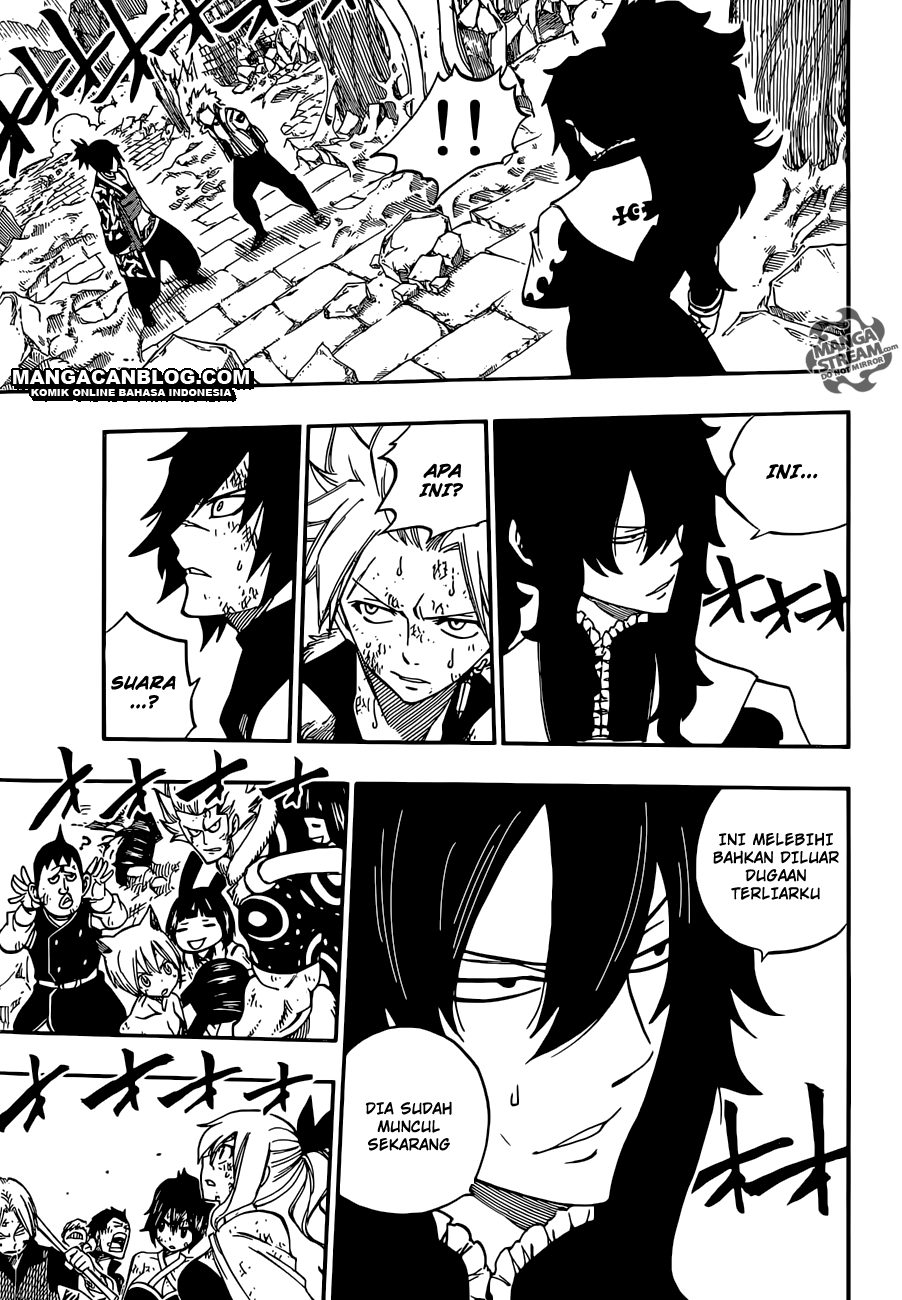 Fairy Tail Chapter 399 - halaman 19