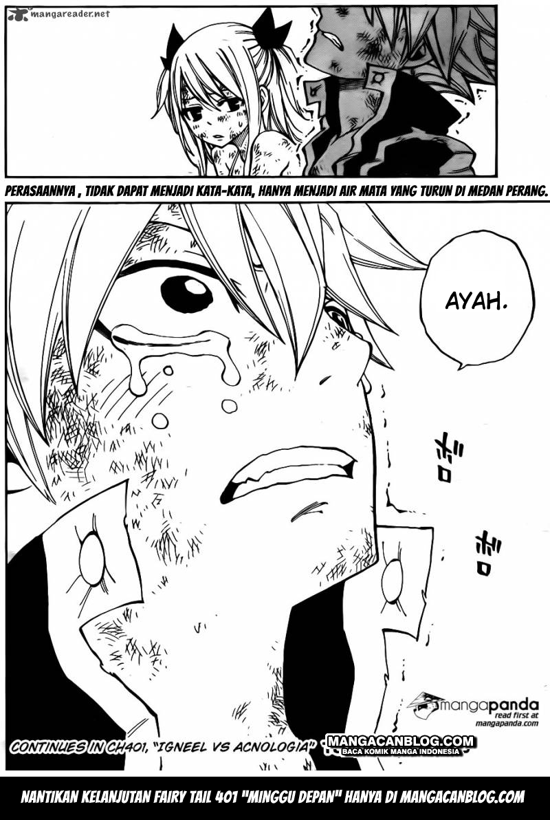 Fairy Tail Chapter 400 - halaman 22