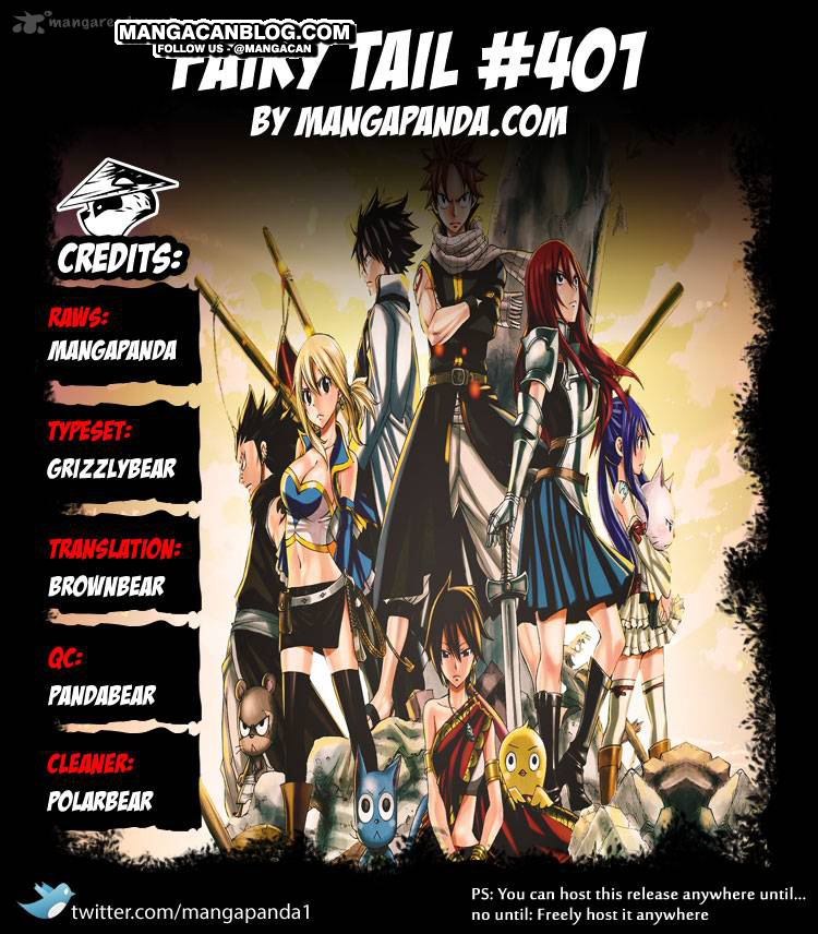 Fairy Tail Chapter 401 - halaman 21