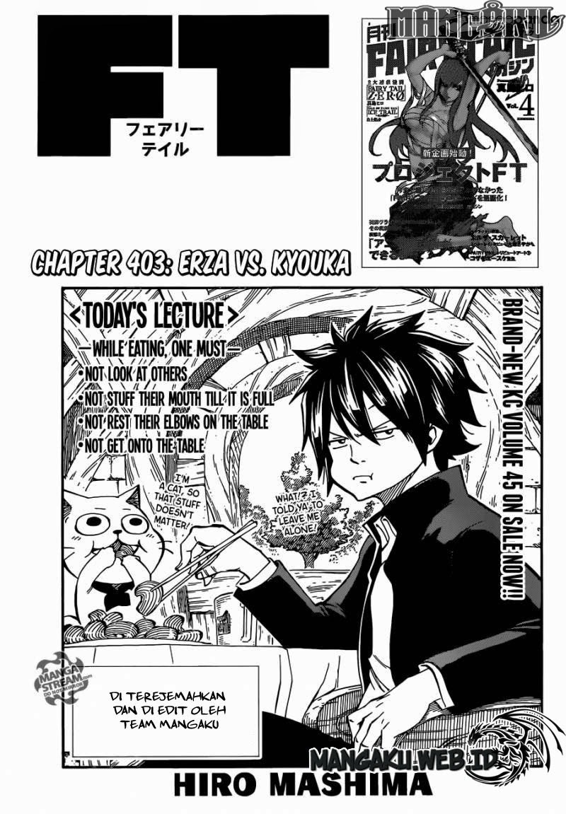 Fairy Tail Chapter 403 - halaman 6