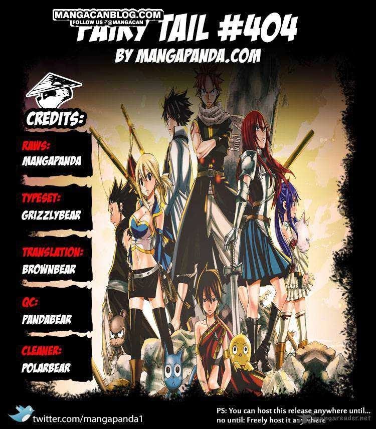 Fairy Tail Chapter 404 - halaman 2