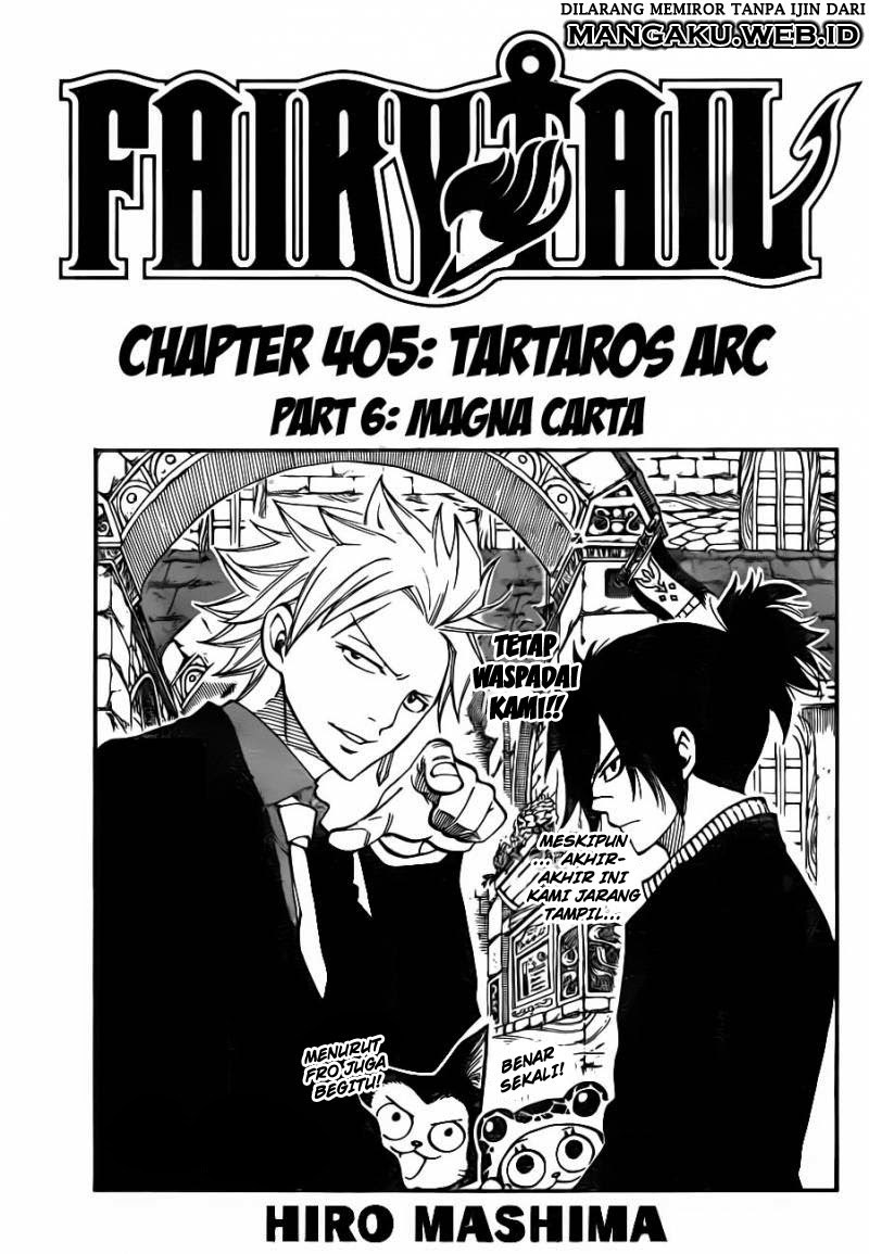 Fairy Tail Chapter 405 - halaman 1