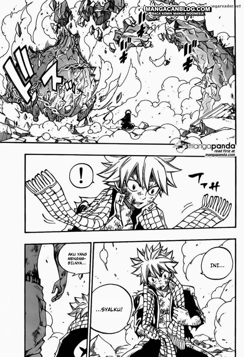 Fairy Tail Chapter 407 - halaman 21