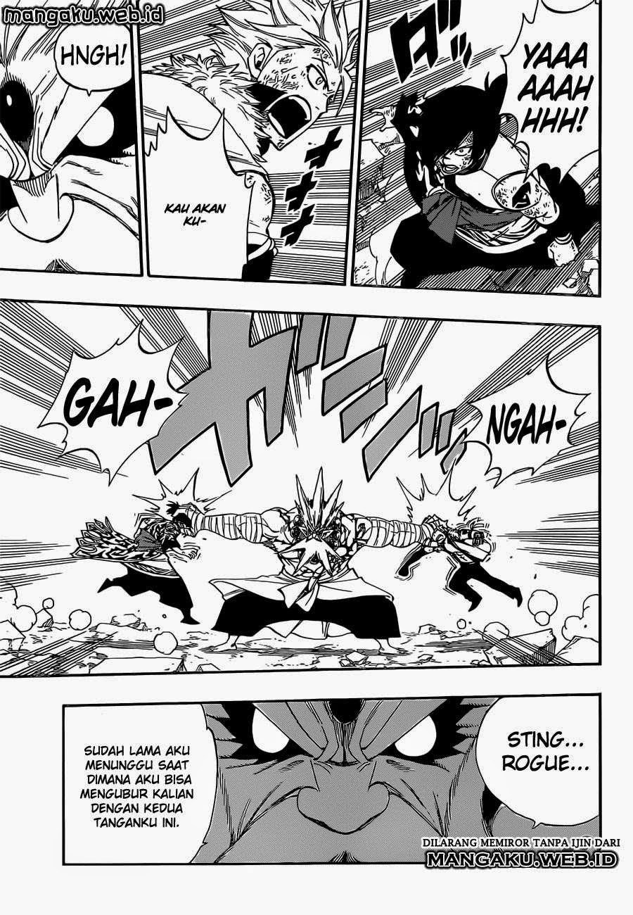 Fairy Tail Chapter 408 - halaman 17