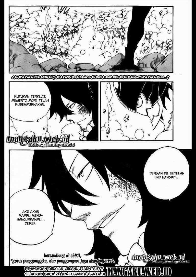 Fairy Tail Chapter 410 - halaman 22