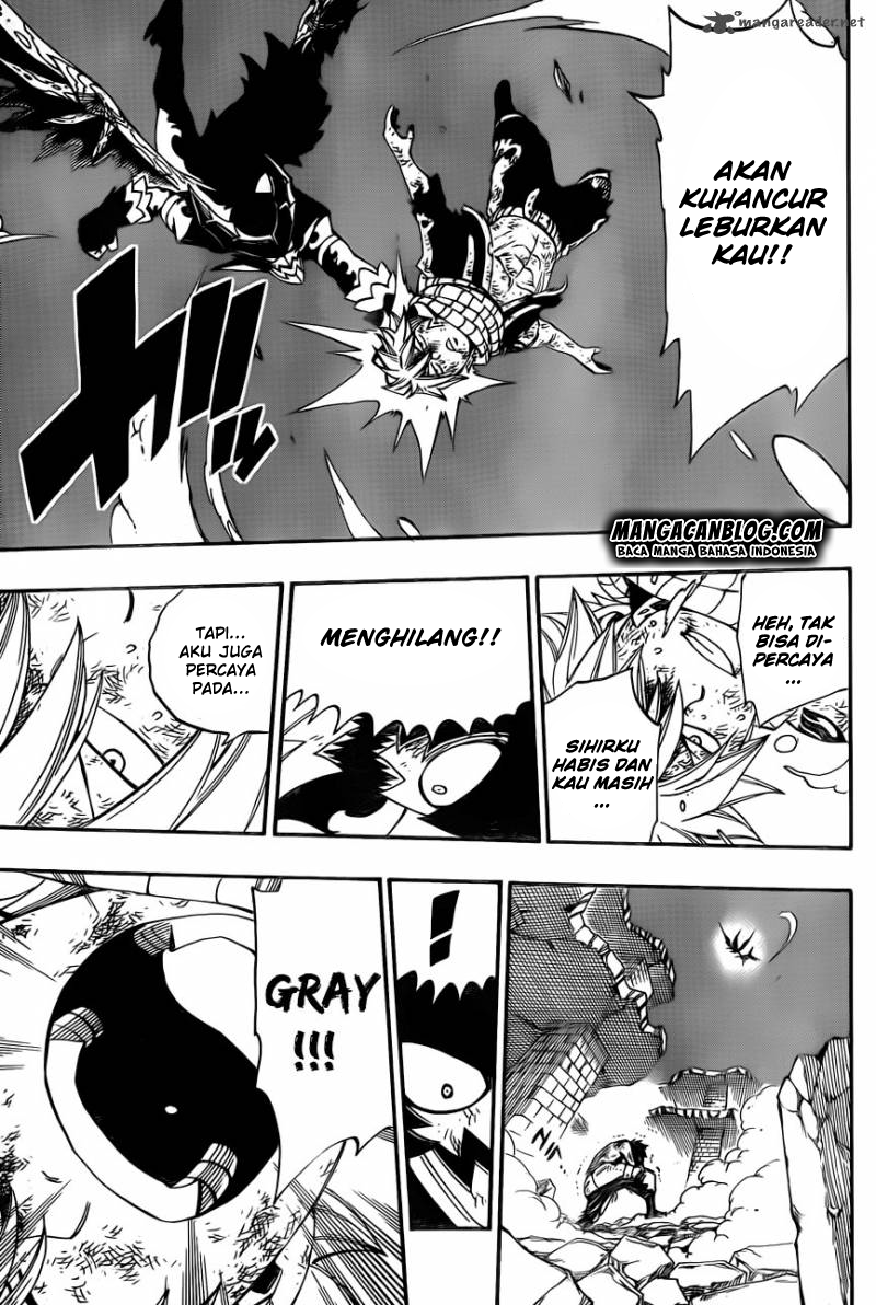 Fairy Tail Chapter 411 - halaman 14
