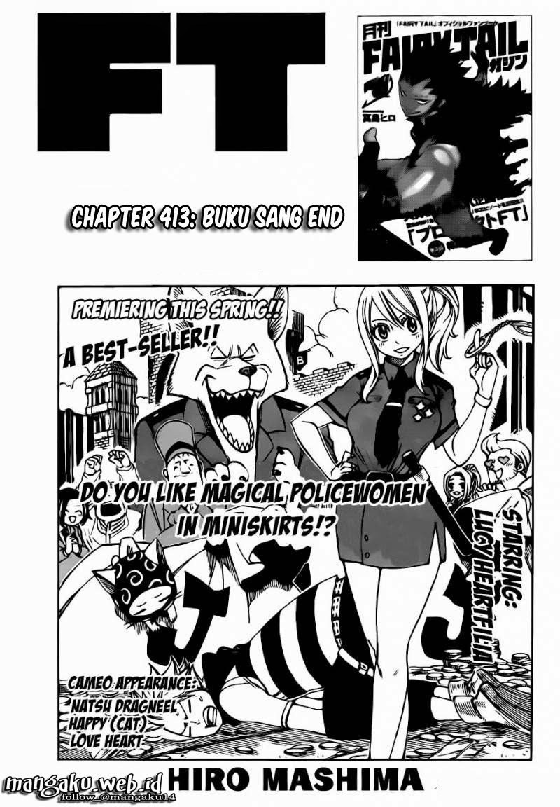 Fairy Tail Chapter 413 - halaman 2