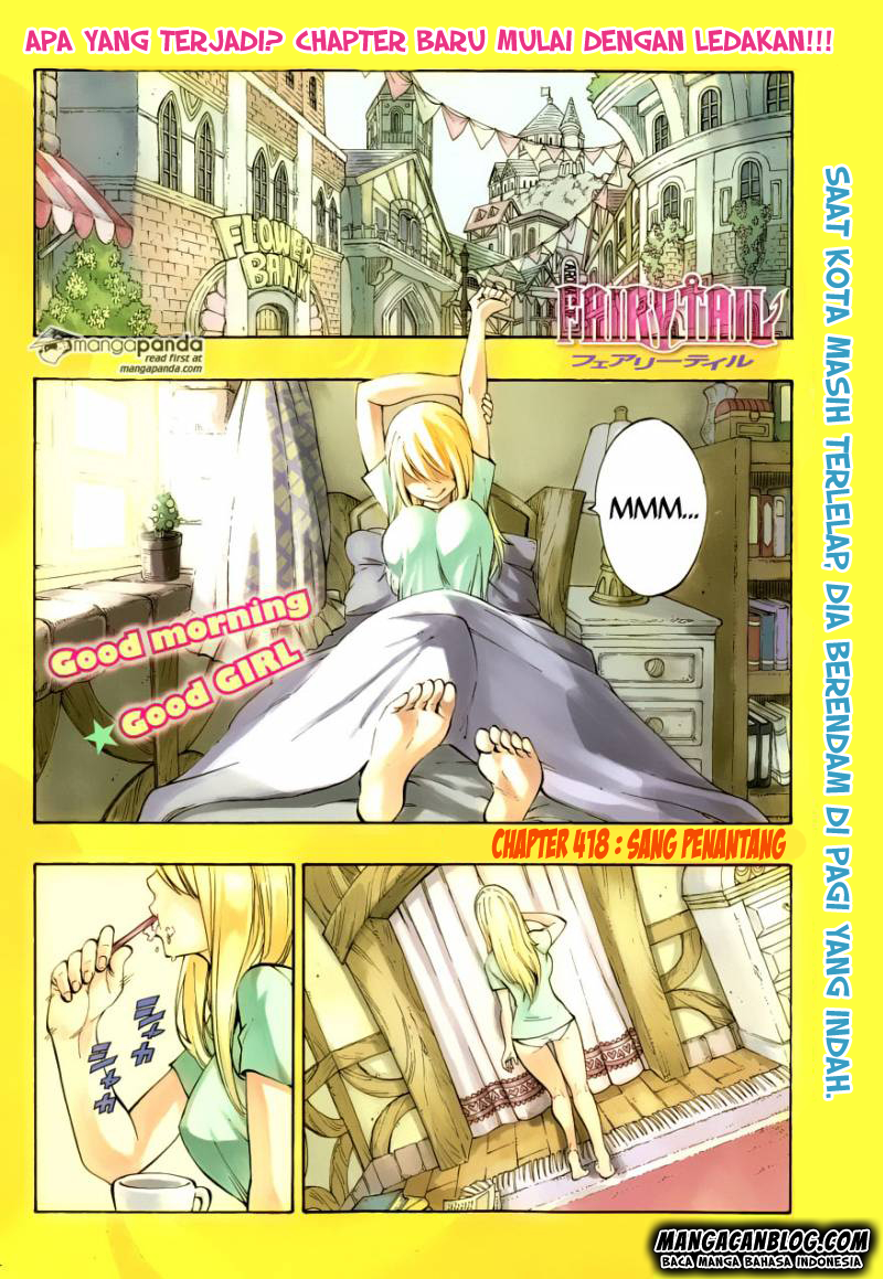 Fairy Tail Chapter 418 - halaman 2