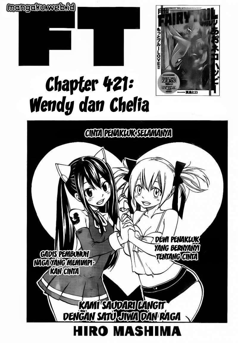 Fairy Tail Chapter 421 - halaman 2