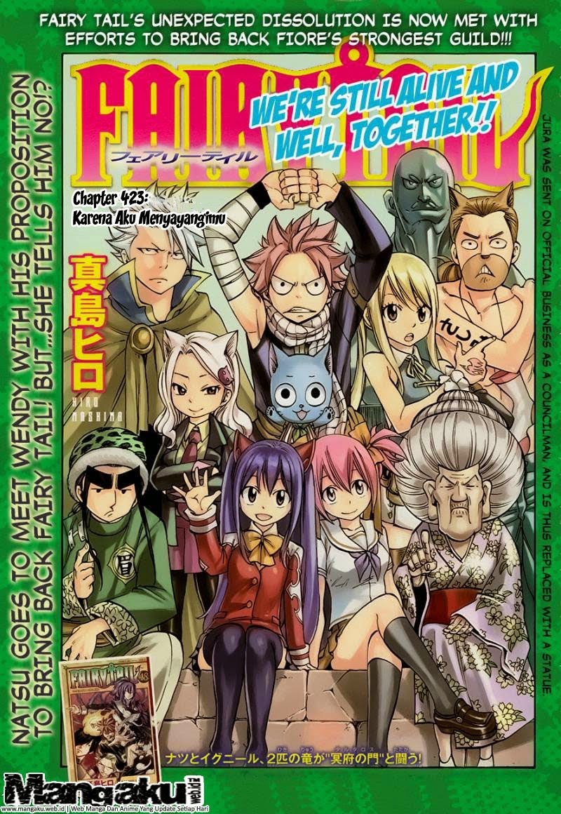 Fairy Tail Chapter 423 - halaman 2