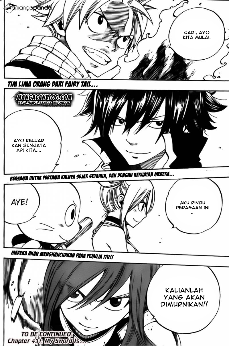 Fairy Tail Chapter 430 - halaman 23