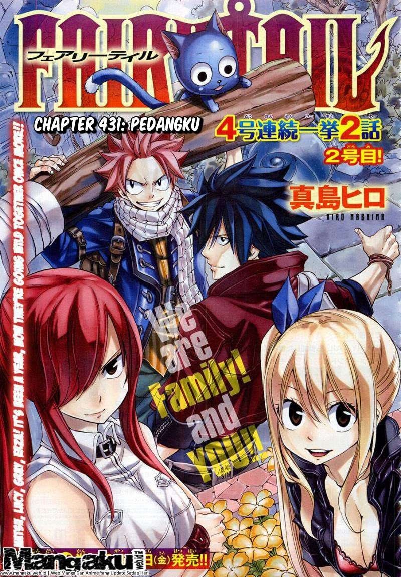 Fairy Tail Chapter 431 - halaman 1