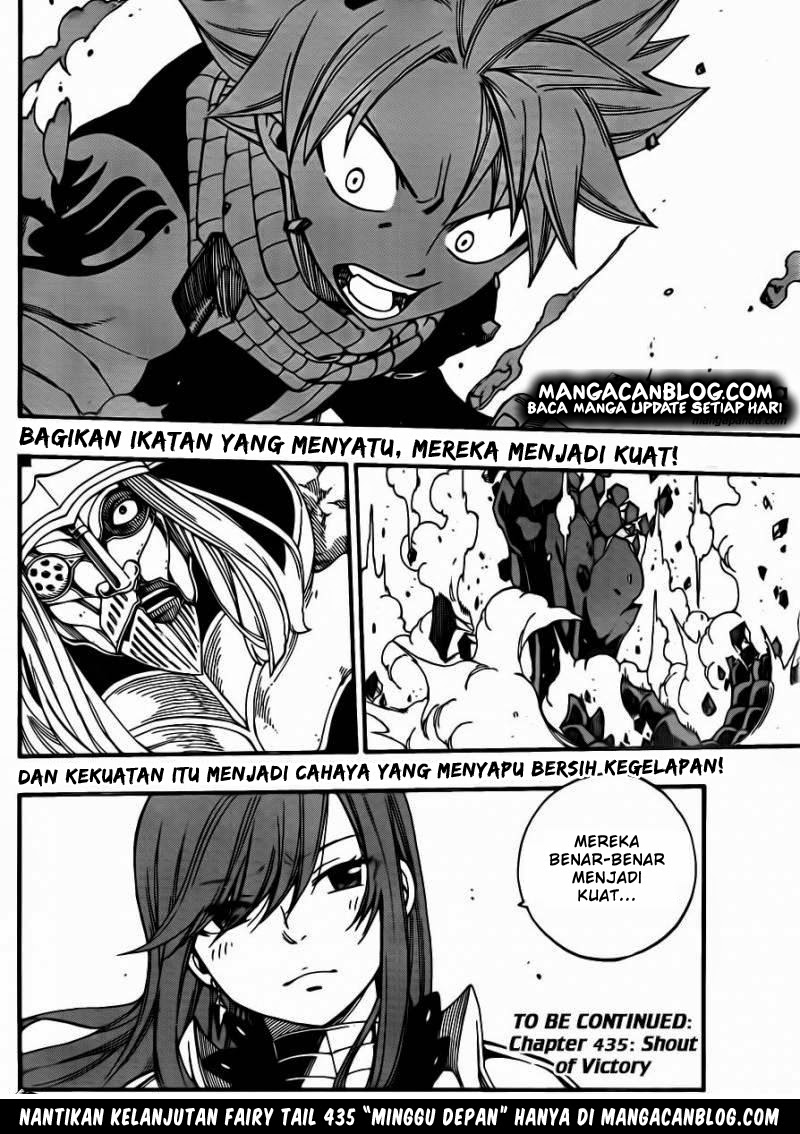 Fairy Tail Chapter 434 - halaman 18