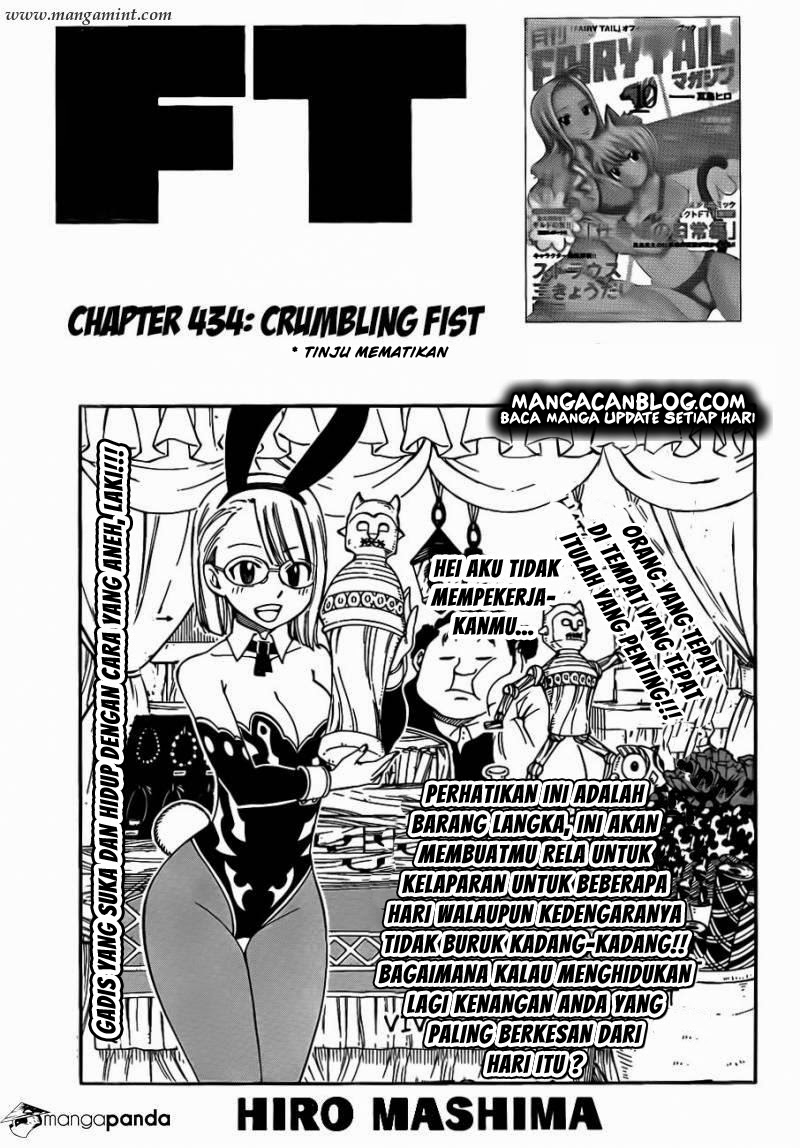 Fairy Tail Chapter 434 - halaman 2