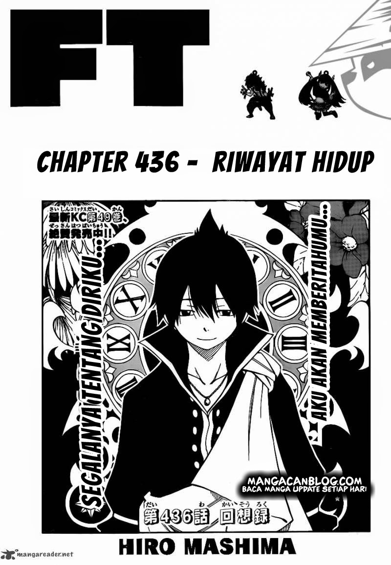 Fairy Tail Chapter 436 - halaman 2