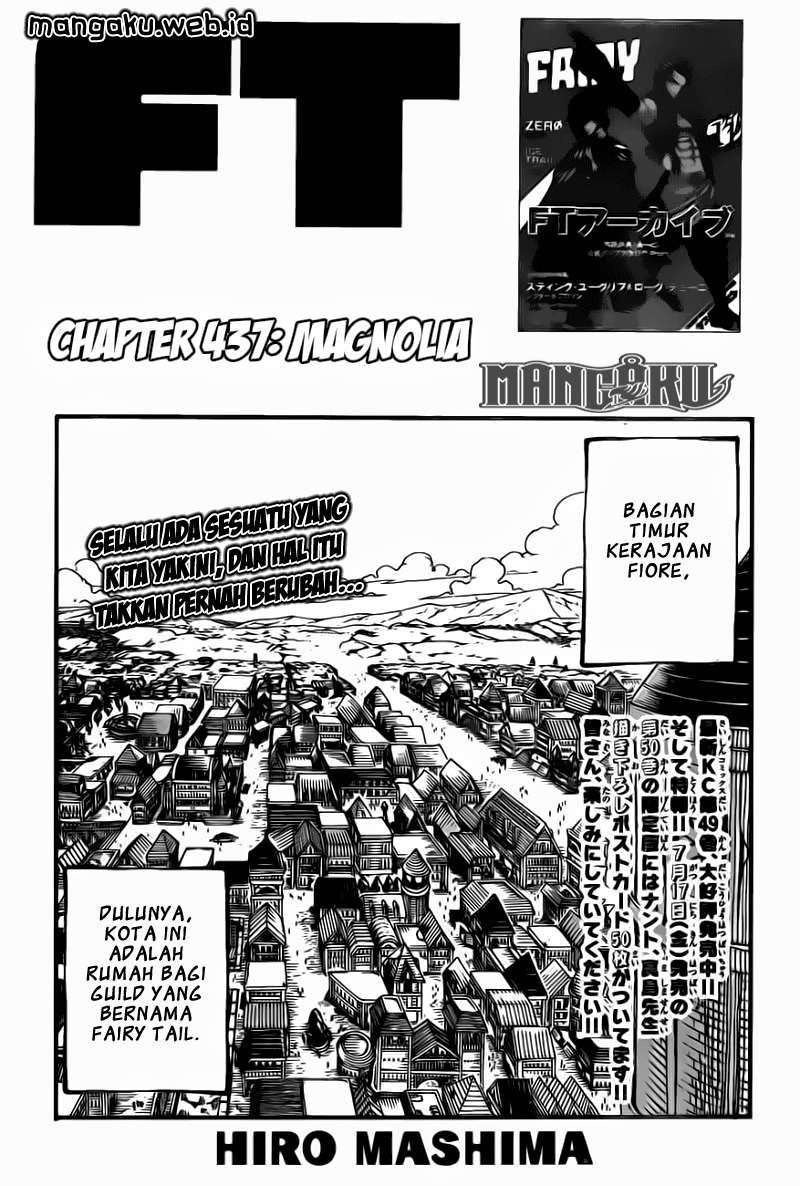 Fairy Tail Chapter 437 - halaman 2