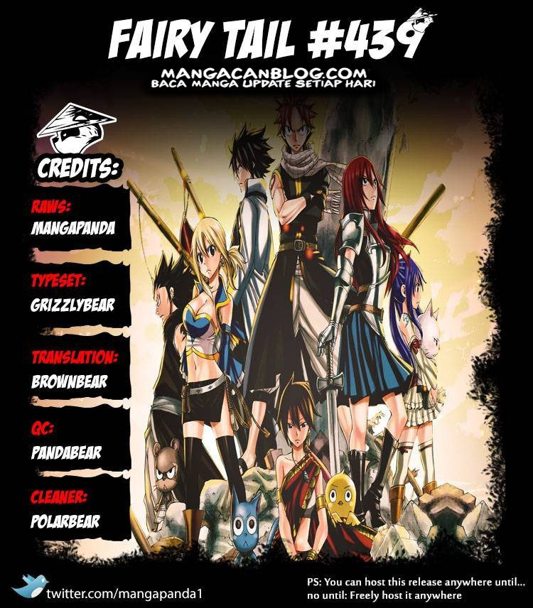 Fairy Tail Chapter 439 - halaman 21