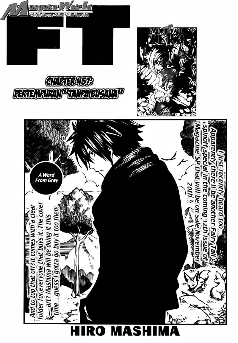 Fairy Tail Chapter 457 - halaman 2