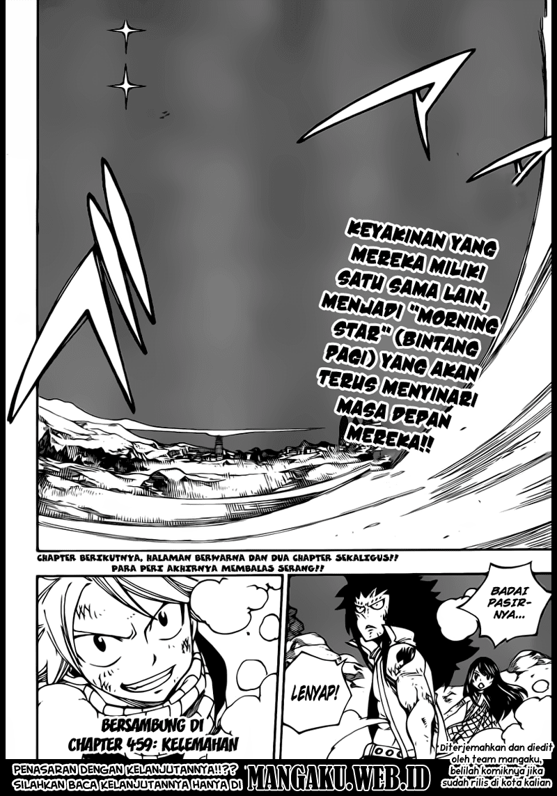 Fairy Tail Chapter 458 - halaman 20