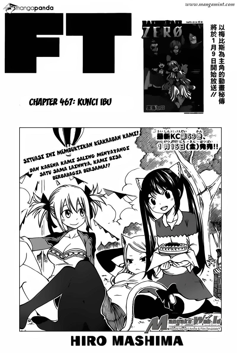 Fairy Tail Chapter 467 - halaman 2