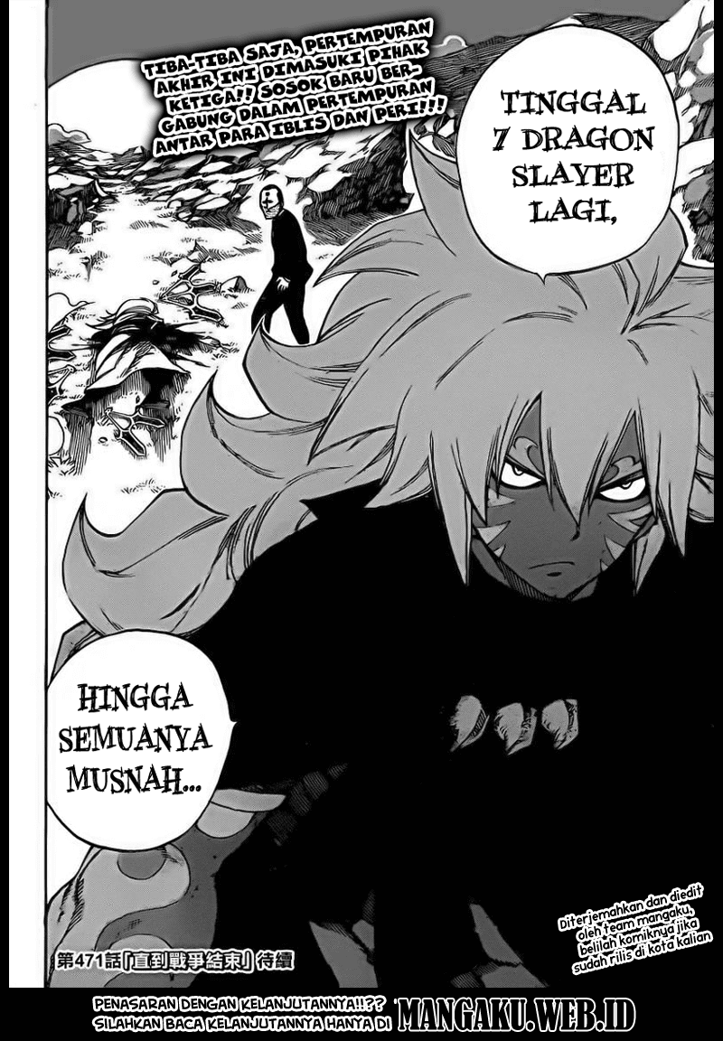 Fairy Tail Chapter 470 - halaman 19