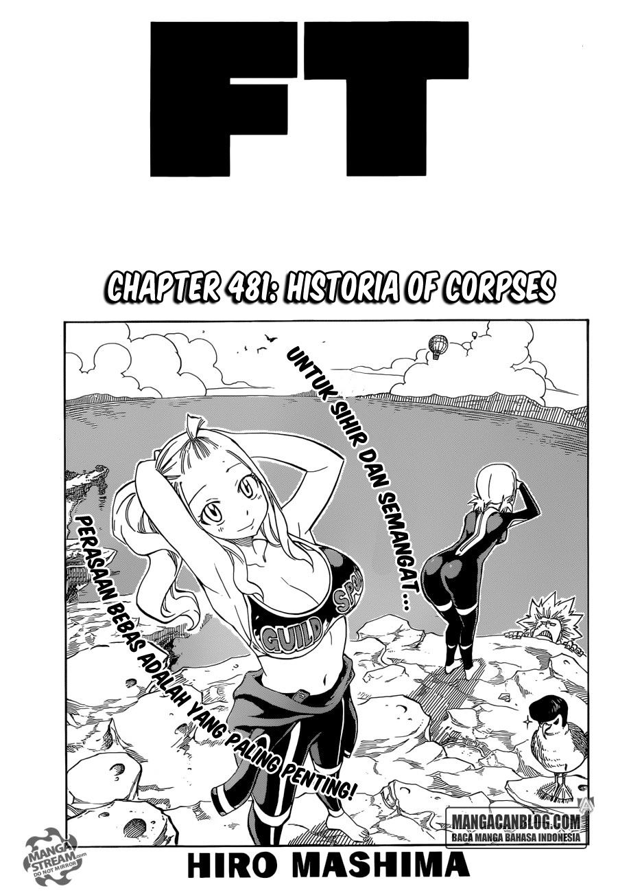 Fairy Tail Chapter 481 - halaman 2