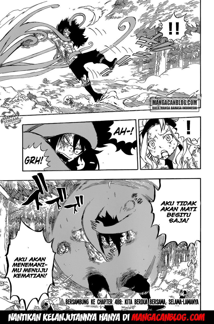 Fairy Tail Chapter 487 - halaman 24
