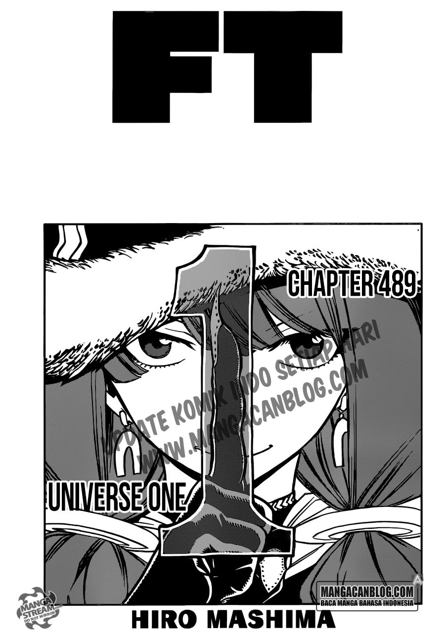 Fairy Tail Chapter 489 - halaman 2