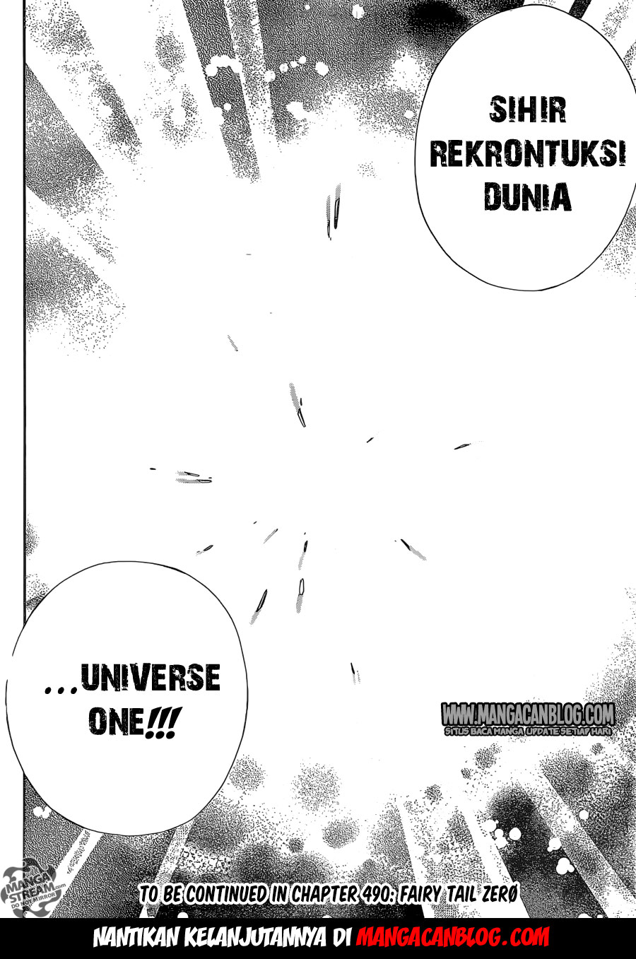 Fairy Tail Chapter 489 - halaman 22