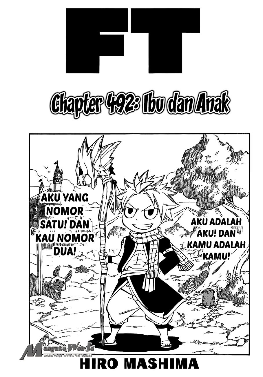 Fairy Tail Chapter 491 - halaman 2