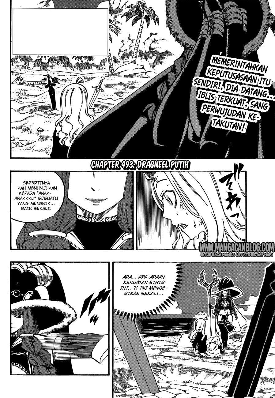 Fairy Tail Chapter 493 - halaman 5