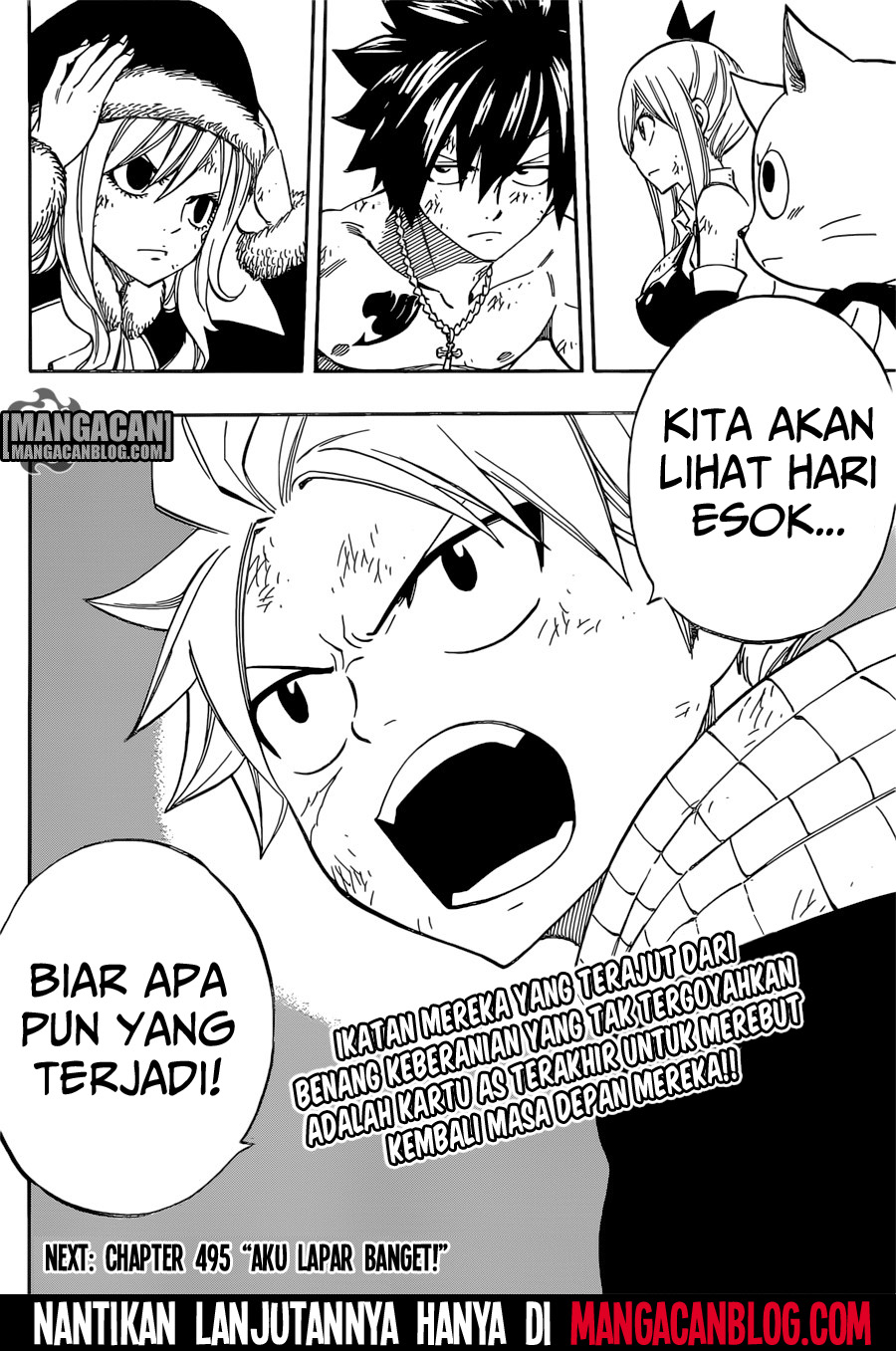 Fairy Tail Chapter 494 - halaman 20