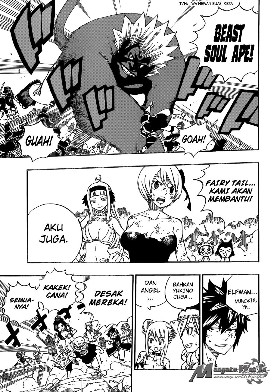 Fairy Tail Chapter 495 - halaman 16