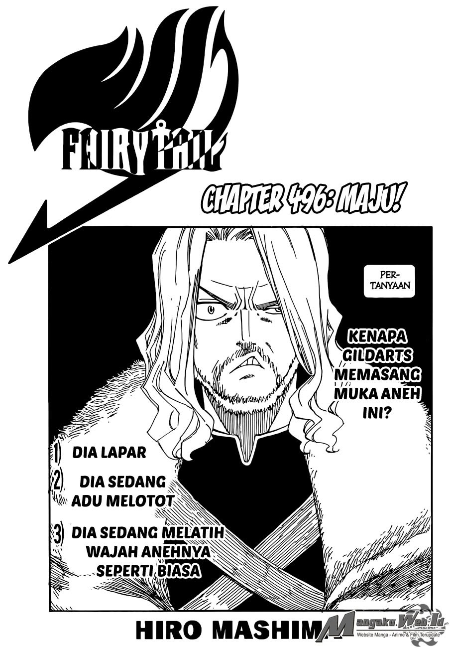 Fairy Tail Chapter 496 - halaman 2