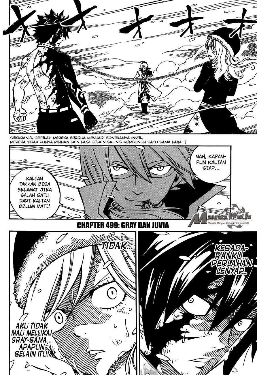 Fairy Tail Chapter 499 - halaman 3