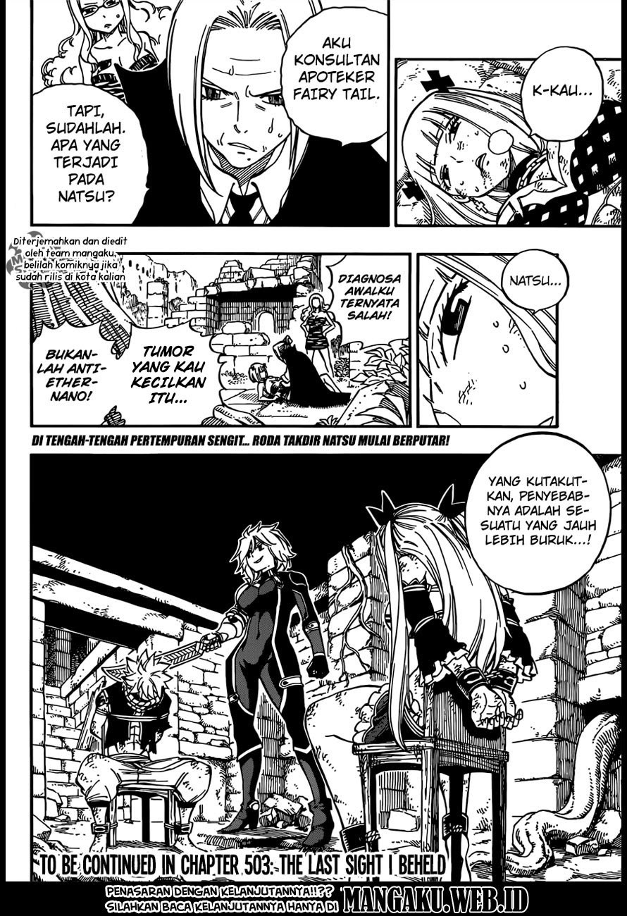 Fairy Tail Chapter 502 - halaman 21