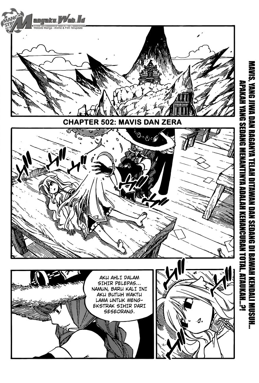 Fairy Tail Chapter 502 - halaman 3