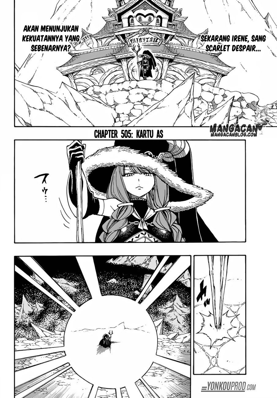 Fairy Tail Chapter 505 - halaman 3