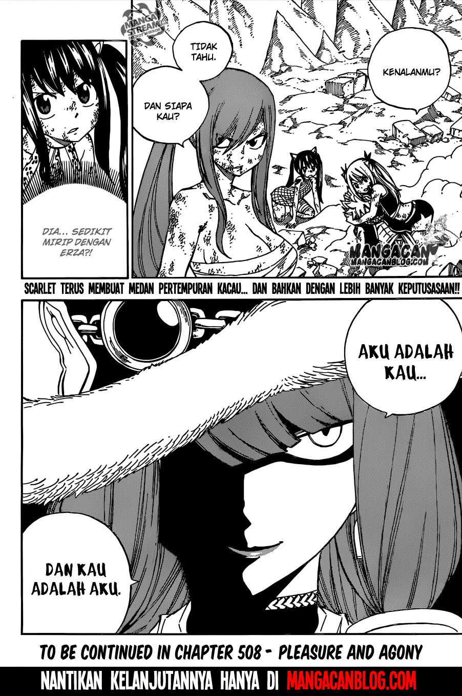 Fairy Tail Chapter 507 - halaman 22