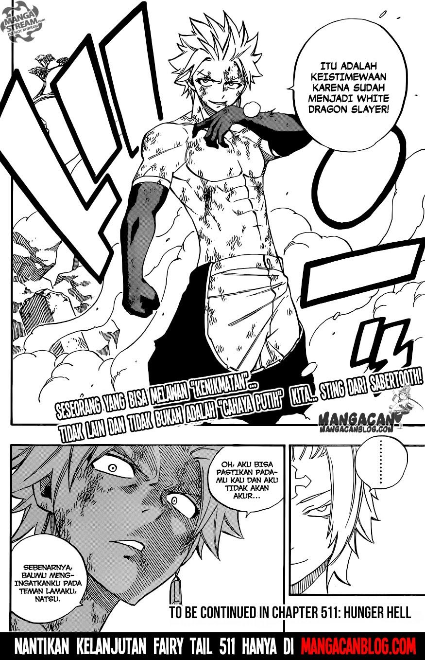 Fairy Tail Chapter 510 - halaman 20