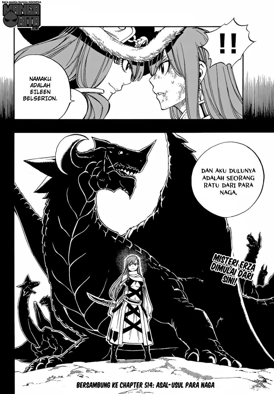 Fairy Tail Chapter 513 - halaman 19