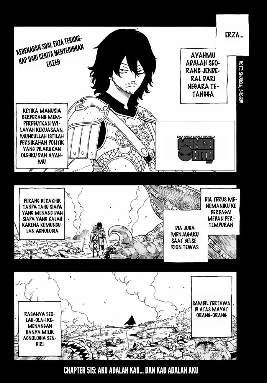 Fairy Tail Chapter 515 - halaman 3