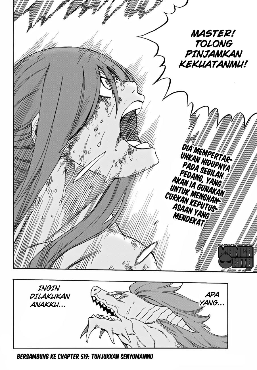 Fairy Tail Chapter 518 - halaman 21