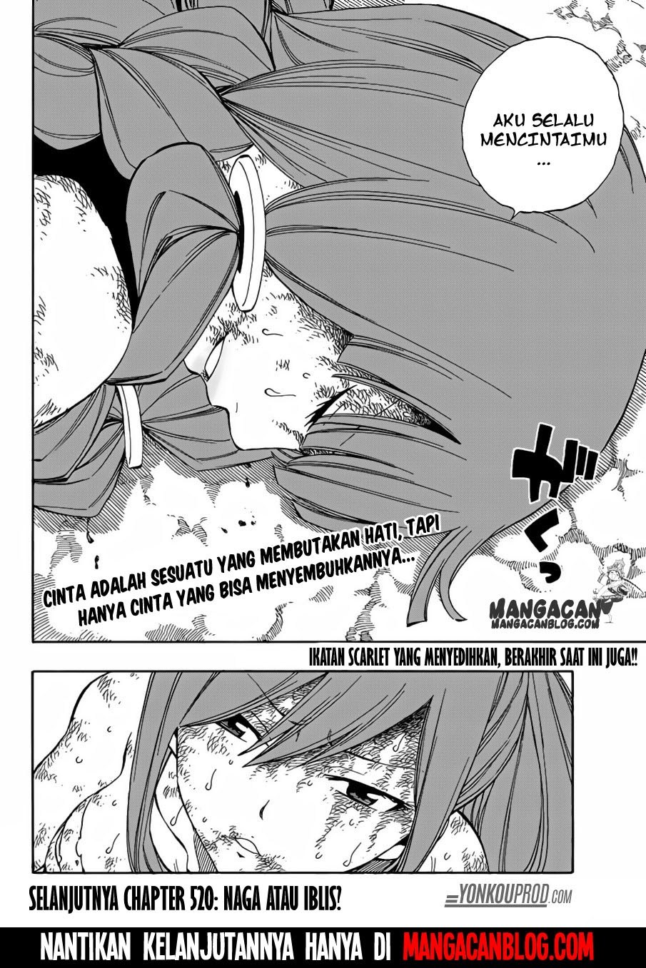 Fairy Tail Chapter 519 - halaman 19