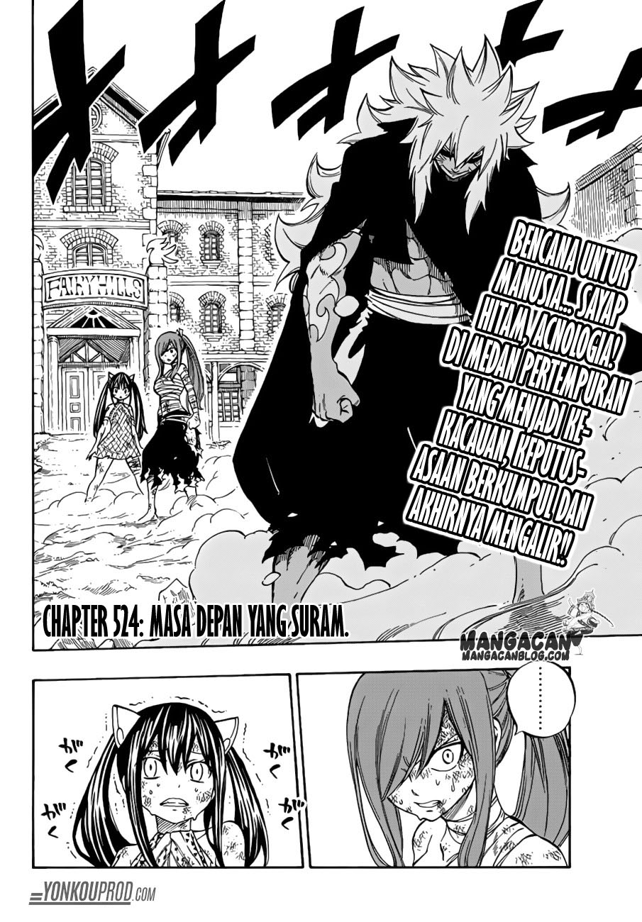 Fairy Tail Chapter 524 - halaman 3