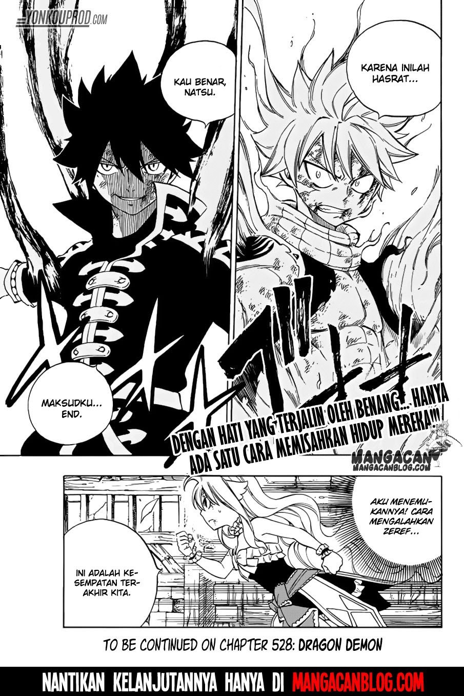 Fairy Tail Chapter 527 - halaman 22