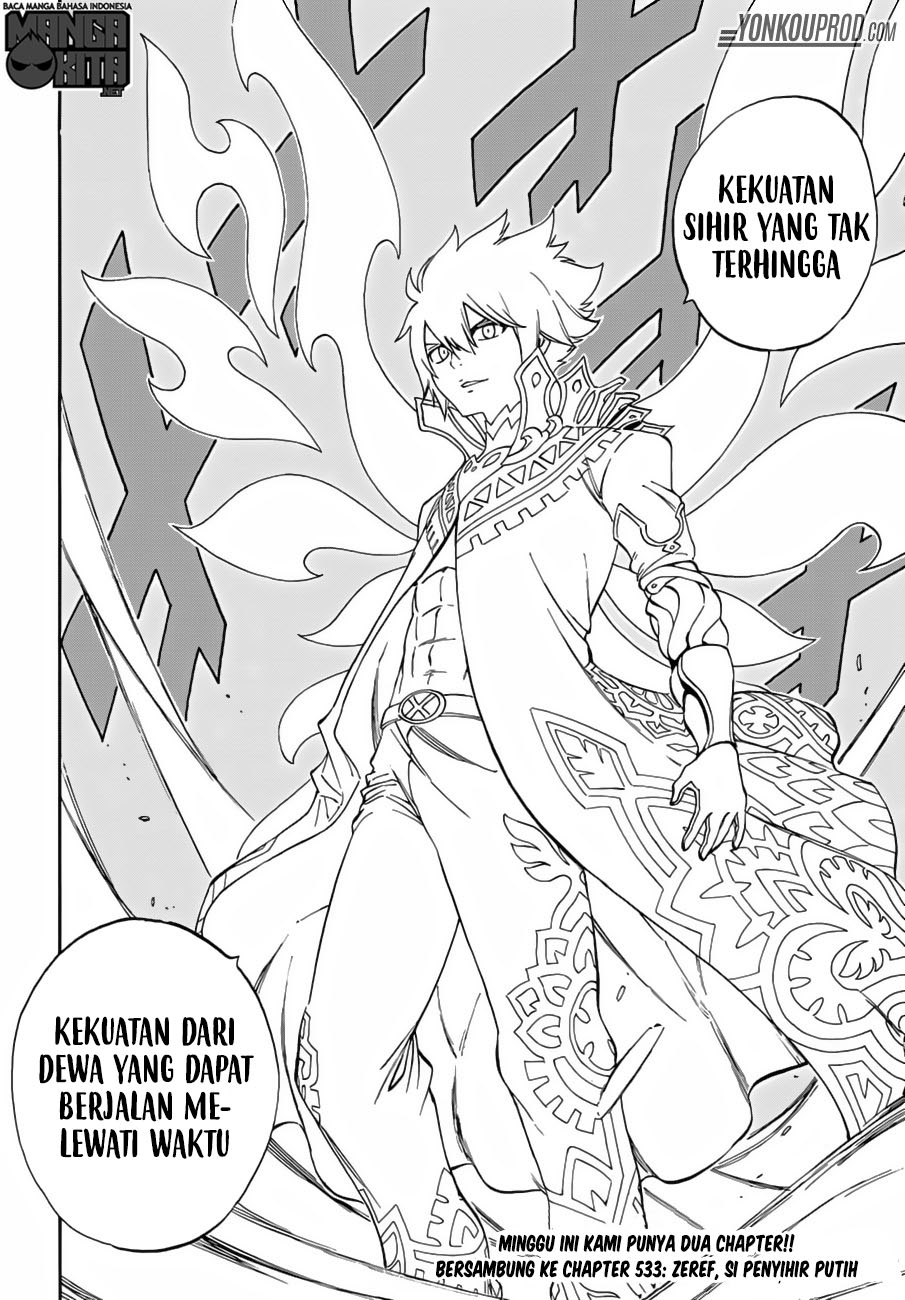 Fairy Tail Chapter 532 - halaman 22