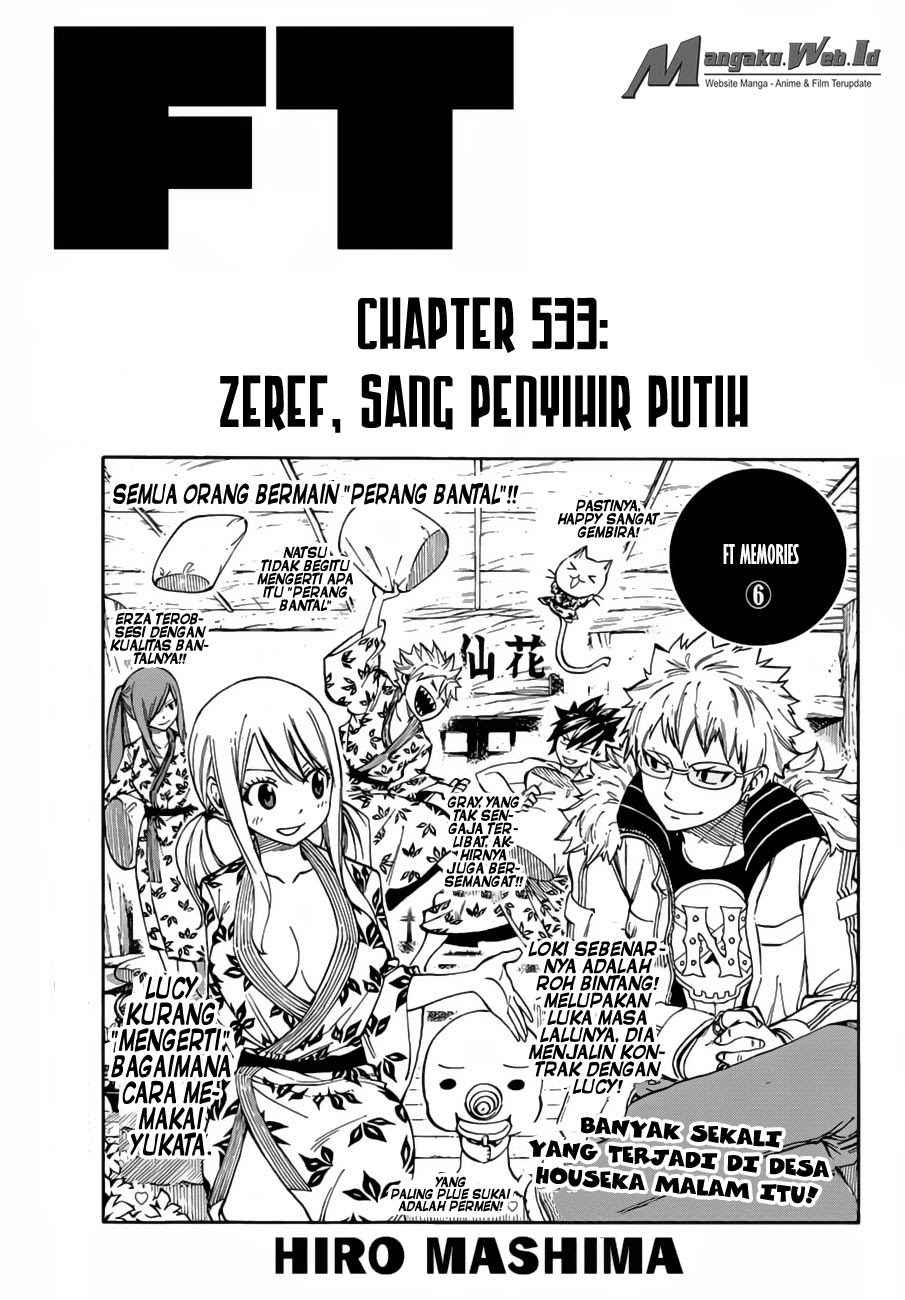 Fairy Tail Chapter 533 - halaman 2