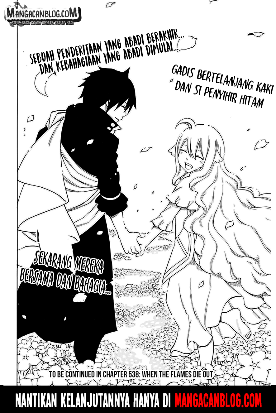 Fairy Tail Chapter 537 - halaman 19